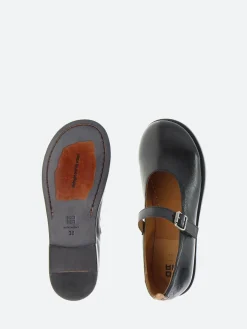 Moma - 36502L Mary Jane Flats in Nero