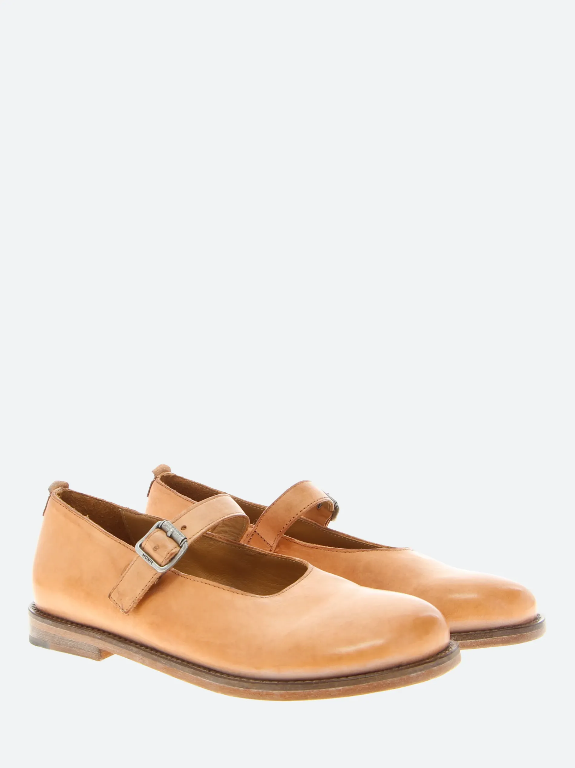 Moma - 36502L Mary Jane Flats in Nude