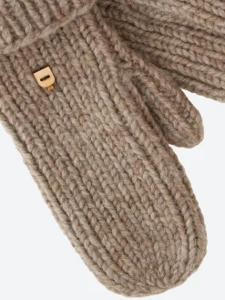 Myssy - Mittens in Natural Brown