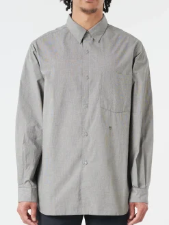 Nanamica - Regular Collar Wind Shirt in Gray