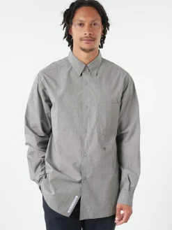 Nanamica - Regular Collar Wind Shirt in Gray