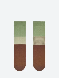 2nd PALETTE - Cinnamon Stripe Sock