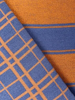 2nd PALETTE - Monochrome Sock in Blue/Orange