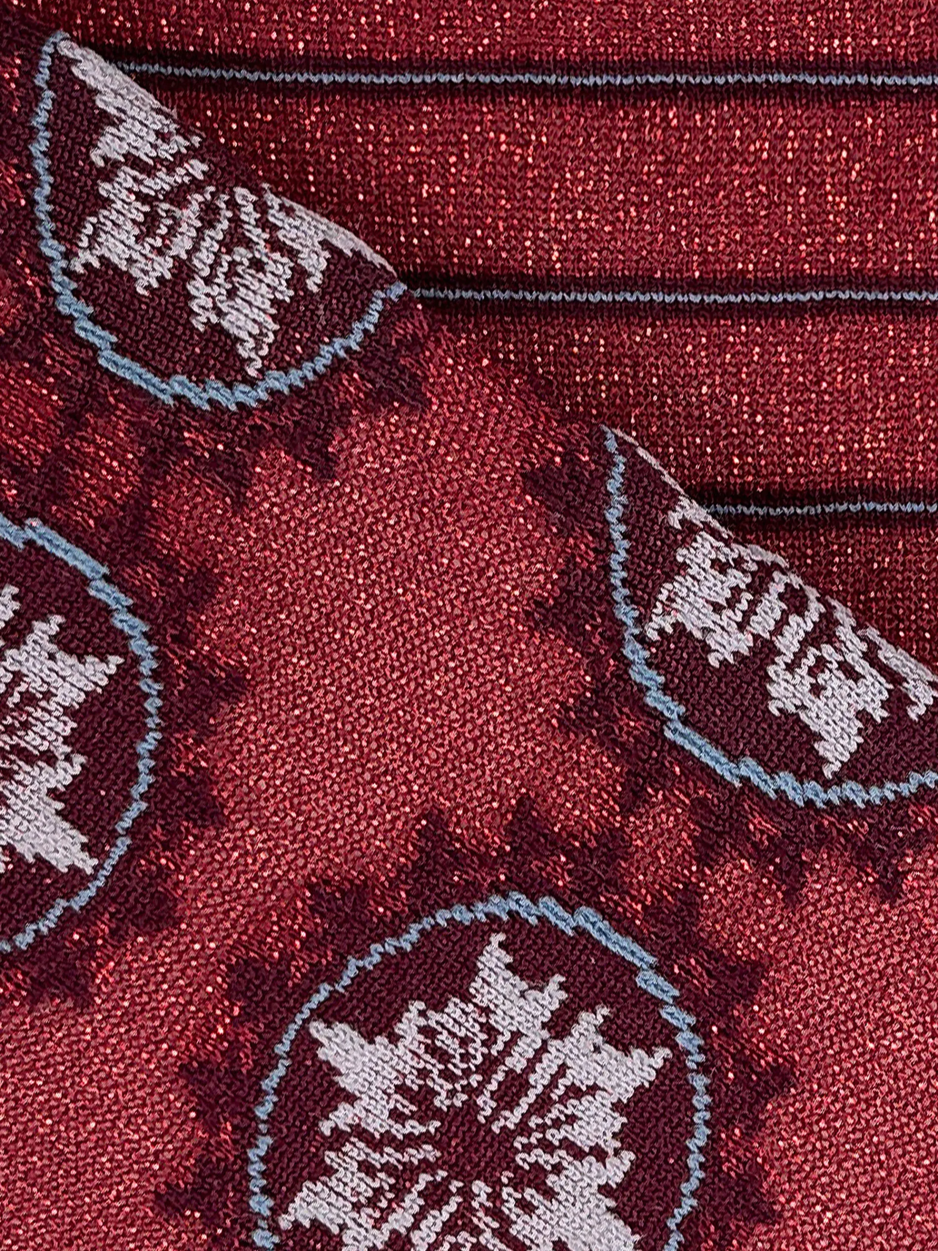 2nd PALETTE - Moulin Rouge Dot Sock