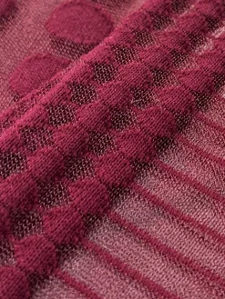 2nd PALETTE - Wine Dot Sock