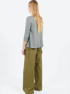 Neirami - 3/4 Sleeves T-Shirt in Shadow