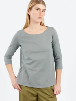 Neirami - 3/4 Sleeves T-Shirt in Shadow