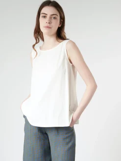 Neirami - A-Line Tank Top in Rice