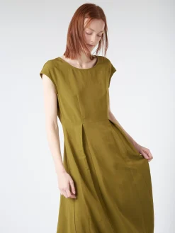 Neirami - Long Dress in Avocado