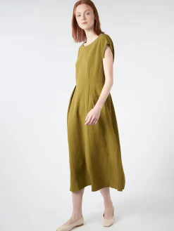 Neirami - Long Dress in Avocado