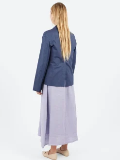 Neirami - Midi Jacket in Blue
