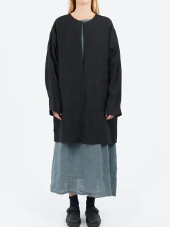 Neirami - Over Cardigan Pocket in Nero