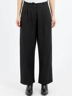 Neirami - P017 Stitched Trousers in Nero