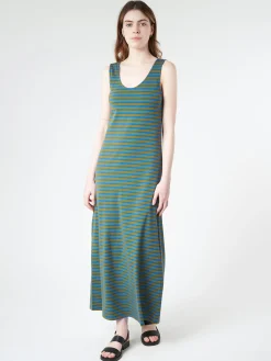 Neirami - Tank Top Long Dress in Frantoio