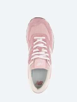 New Balance - 574 in Pink with White
