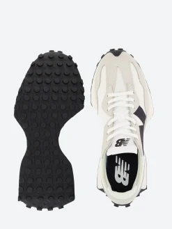 New Balance - 327 in Sea Salt White with Black