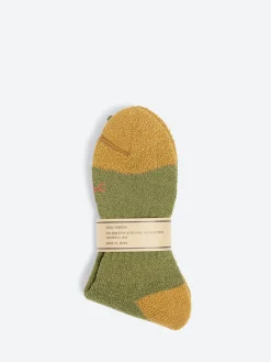 Nigel Cabourn - Border Socks in Green