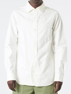 Nigel Cabourn - British Officers Shirt in White