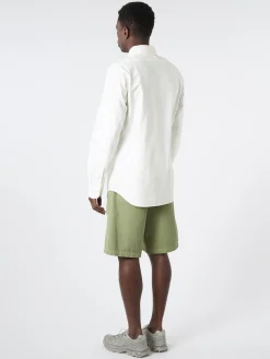 Nigel Cabourn - British Officers Shirt in White