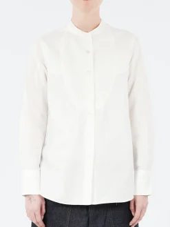 Nigel Cabourn - Dress Shirt Dungaree in White