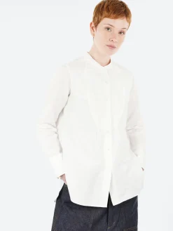 Nigel Cabourn - Dress Shirt Dungaree in White