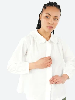 Nigel Cabourn - French Blouse in White