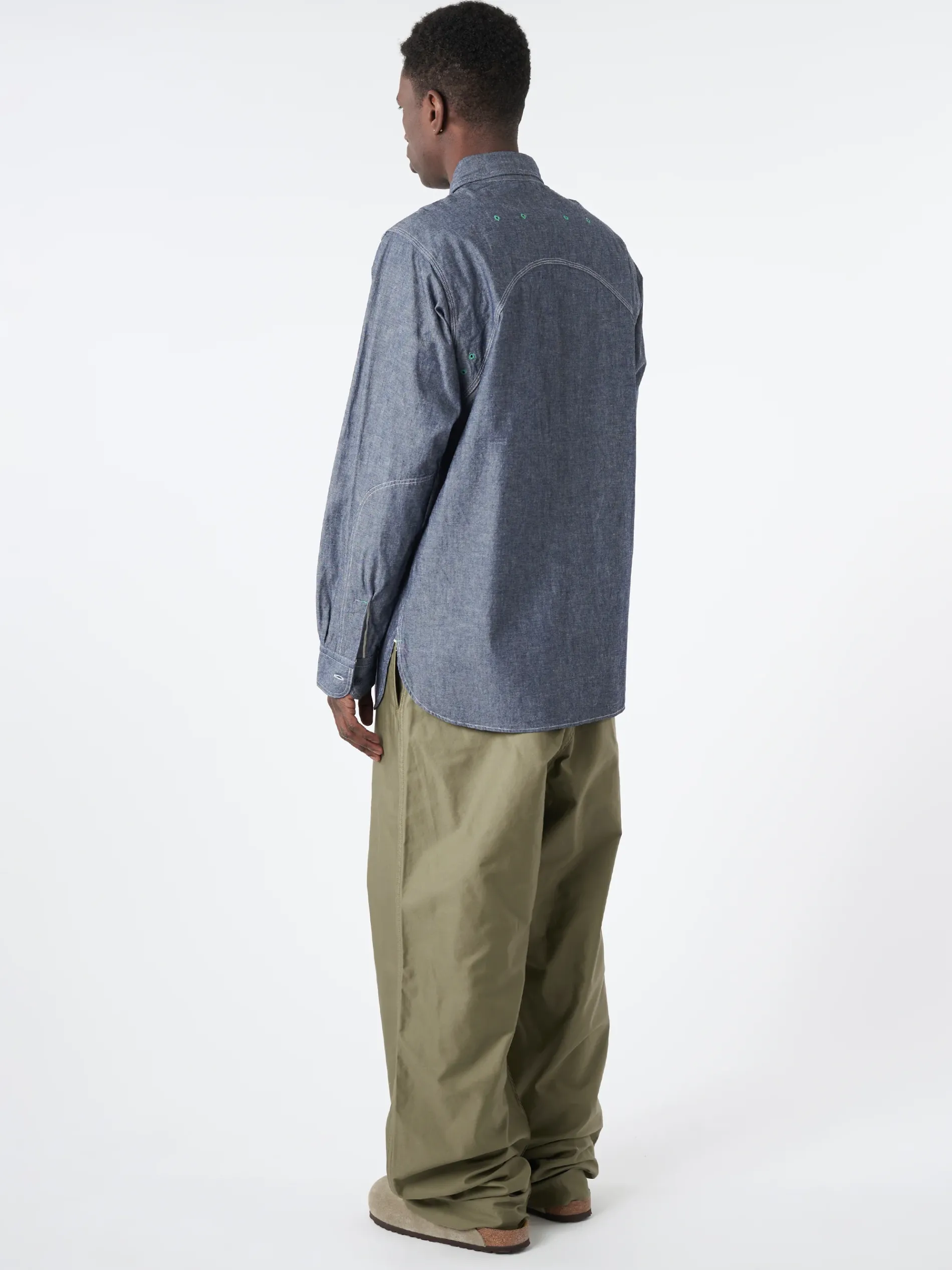 Nigel Cabourn - New Medical Shirt in Indigo