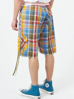 Nigel Cabourn - Original Madras Trading Company Cargo Short in Green