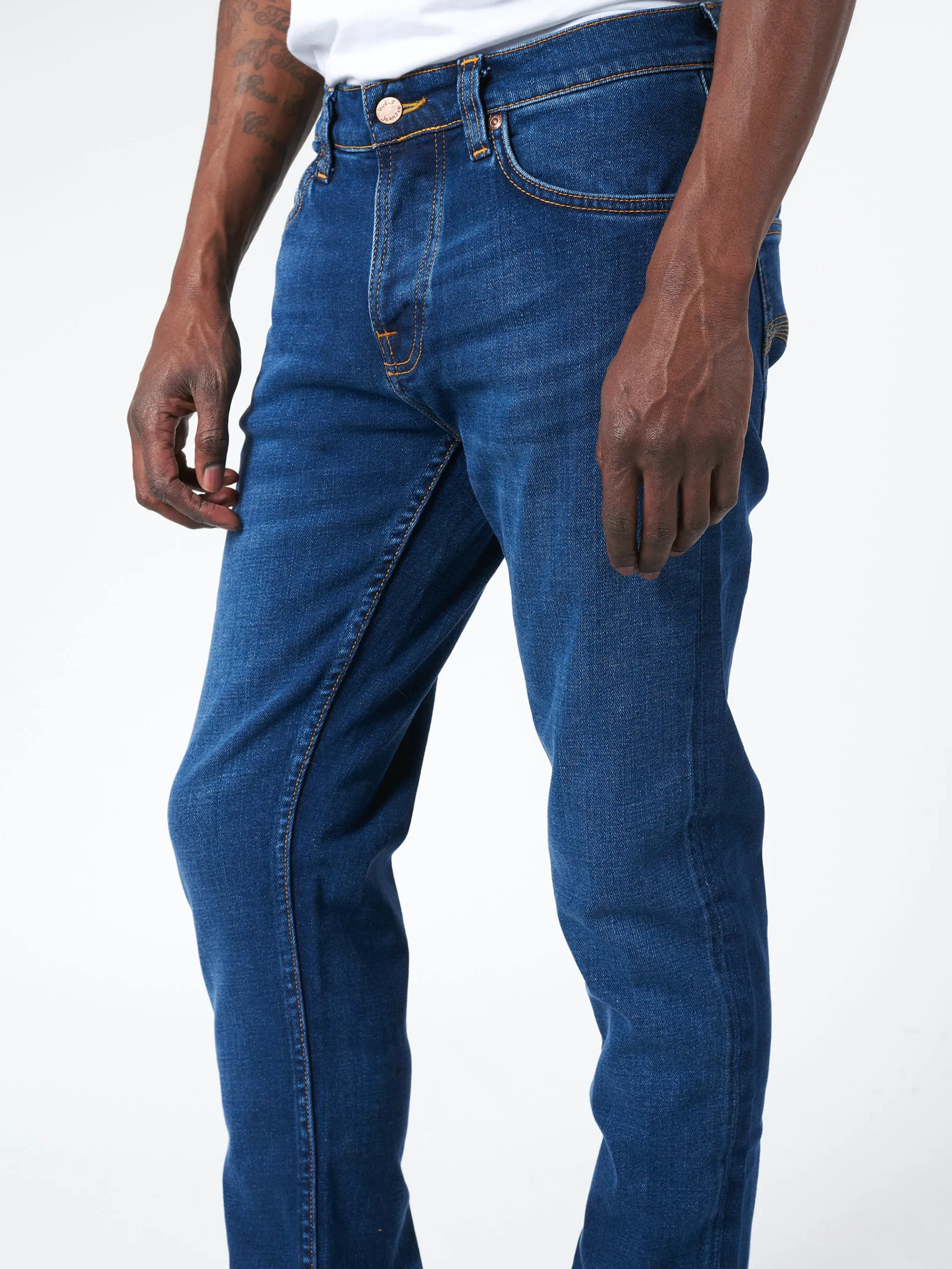 Nudie Jeans - Grim Tim in Indigo Myth