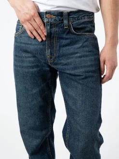 Nudie Jeans - Gritty Jackson in Blue Soil