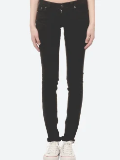 Nudie Jeans - Tight Long John in Organic Black/Black