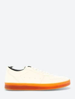 Officine Creative - Asset 001 Low Top Sneakers in Bianco Deer