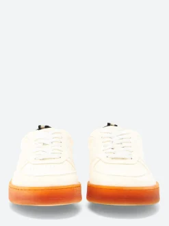 Officine Creative - Asset 001 Low Top Sneakers in Bianco Deer