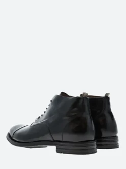 Officine Creative - Balance 009 Ankle Boots in Nero Bufalo