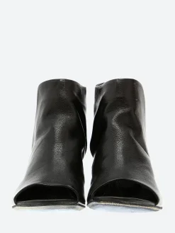 Officine Creative - Blanc 012 Open Toe Sandals in Nero Ignis