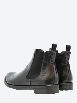 Officine Creative - Hive 007 Chelsea Boots in Nero Ignis
