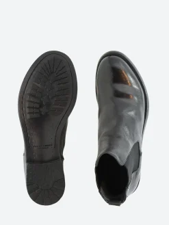 Officine Creative - Hive 007 Chelsea Boots in Nero Ignis