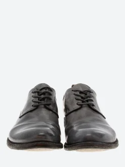 Officine Creative - Lexikon 501 Leather Derby Shoes in Blue Fog Ignis