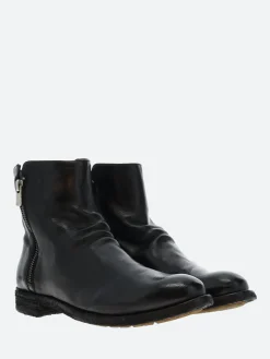 Officine Creative - Lexikon 096 Booties in Nero Ignis