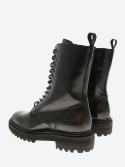 Officine Creative - Provence 027 Combat Boots in Nero Mountain