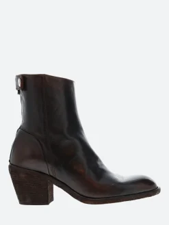 Officine Creative - Sydne 003 Zip Boots in Otto and T. Moro