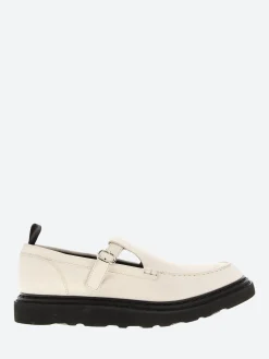 Officine Creative - Ulla 003 Mary-Jane Shoe in Bianco Buttero
