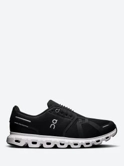 On - Women's Cloud 6 in Black and White