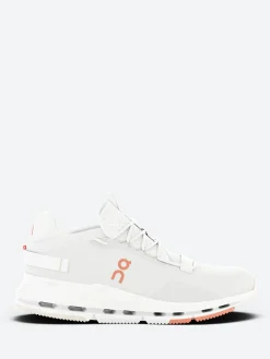 On - Women's Cloudnova 2 in White and Flame