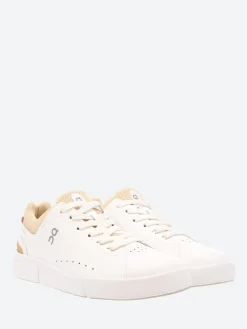 On Running - Women's The Roger Advantage in White and Savannah