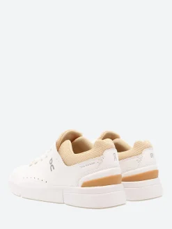 On Running - Women's The Roger Advantage in White and Savannah