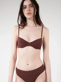 Pale Swimwear - Olimpia Bikini in Chocolate