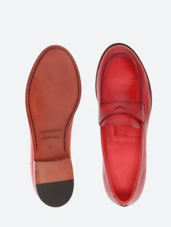 Pantanetti - 17030E Loafers in Goji Lagos