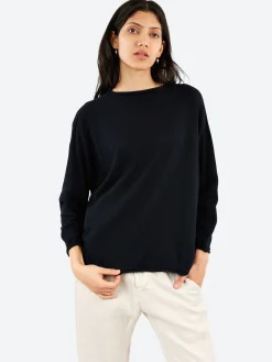 Pas de Calais - Square Pullover in Black