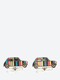 Paul Smith - Artist Stripe Mini-Car Cufflinks